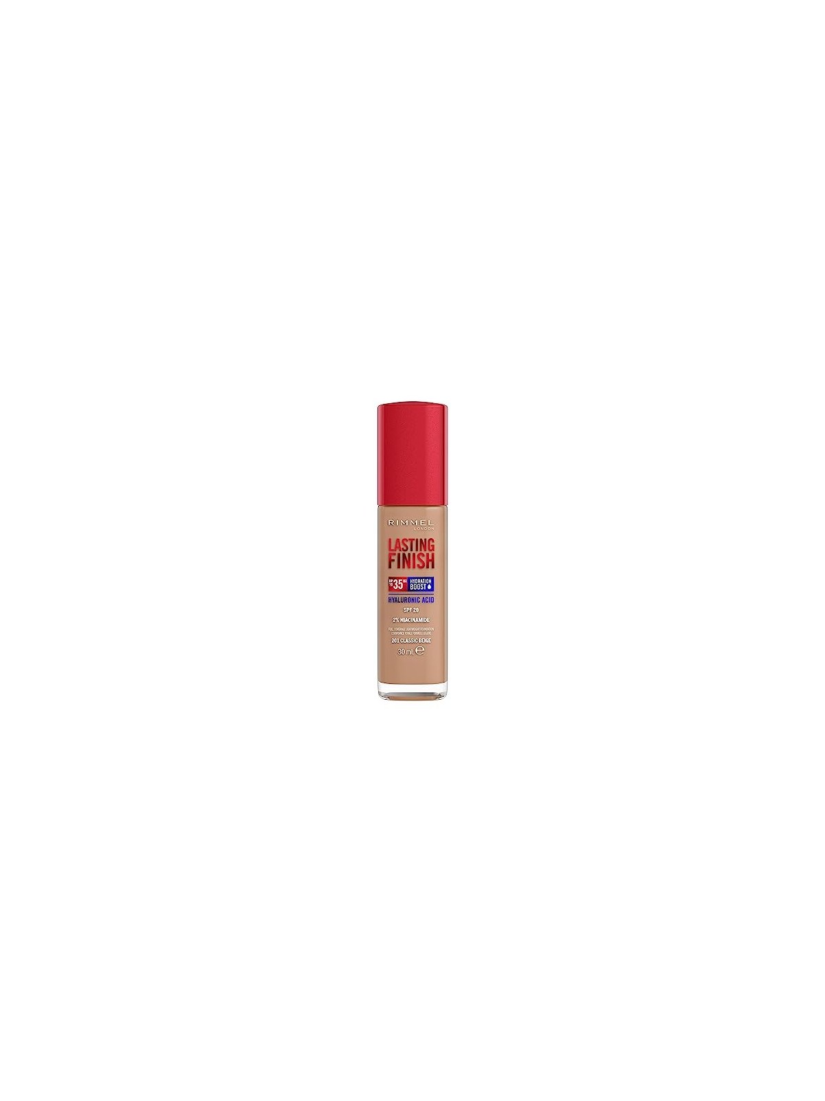 Rimmel Finitura duratura Fondotinta 35H SPF20 30 ml donna 201 Classic Beige