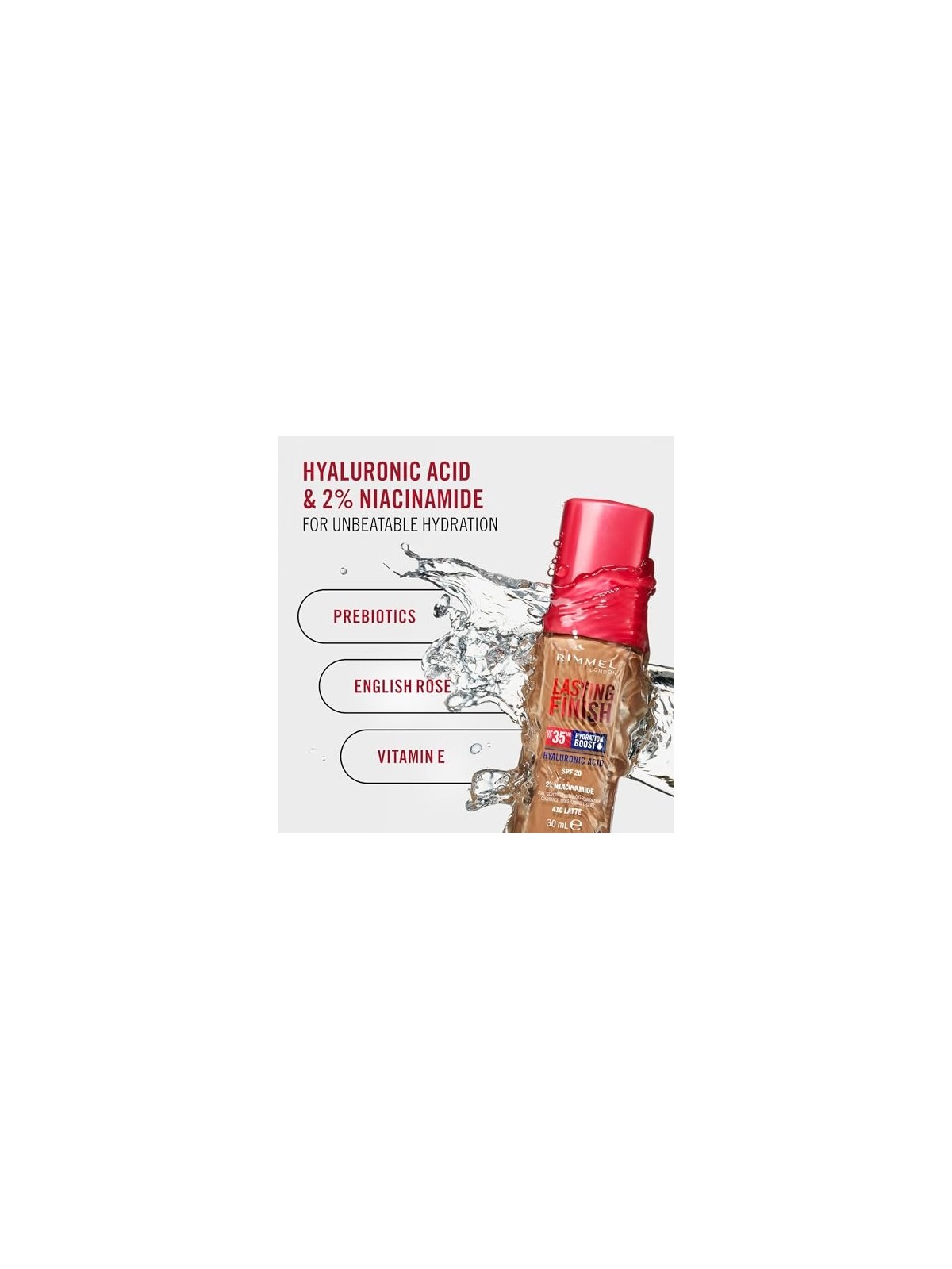 Finitura duratura Fondotinta 35H SPF20 30 ml donna 100 Ivory