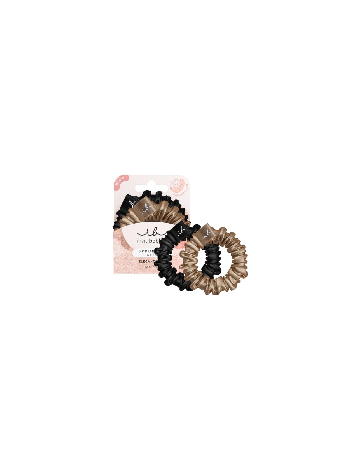 Invisibobble Sprunchie Slim True Golden Fasce per capelli 2 pz donna