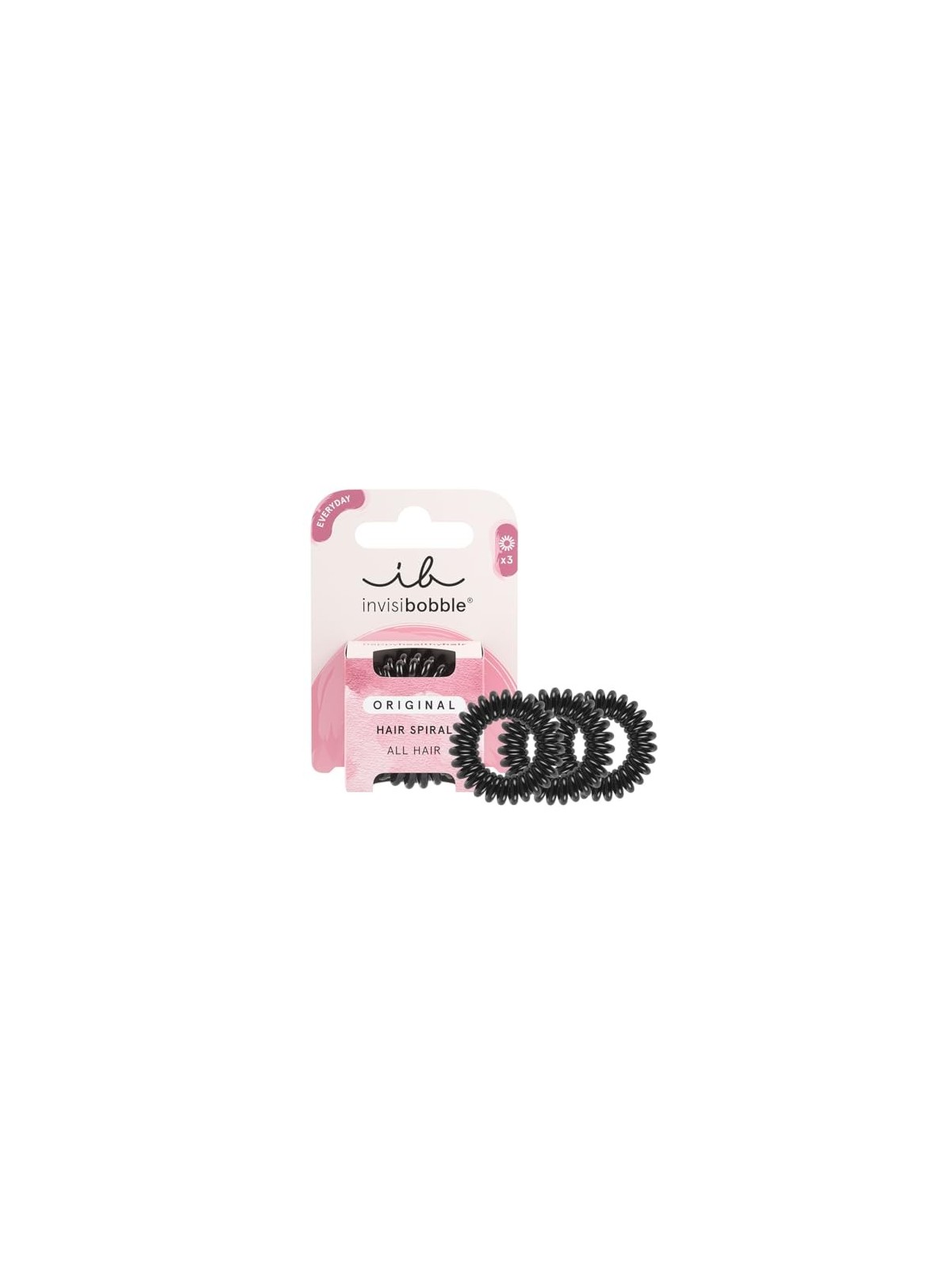 Invisibobble Fascia per capelli Original True Black 3 pezzi donna Invisibobble www.essenzetotalstyle.com 