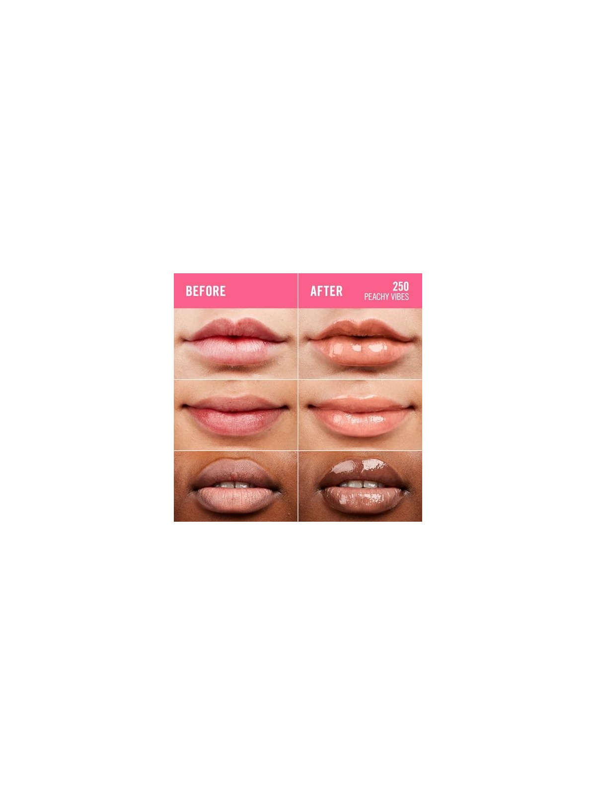 Rimmel Thrill Seeker Glassy Gloss Lucidalabbra idratante 11 ml donna 250 Peachy Vibes