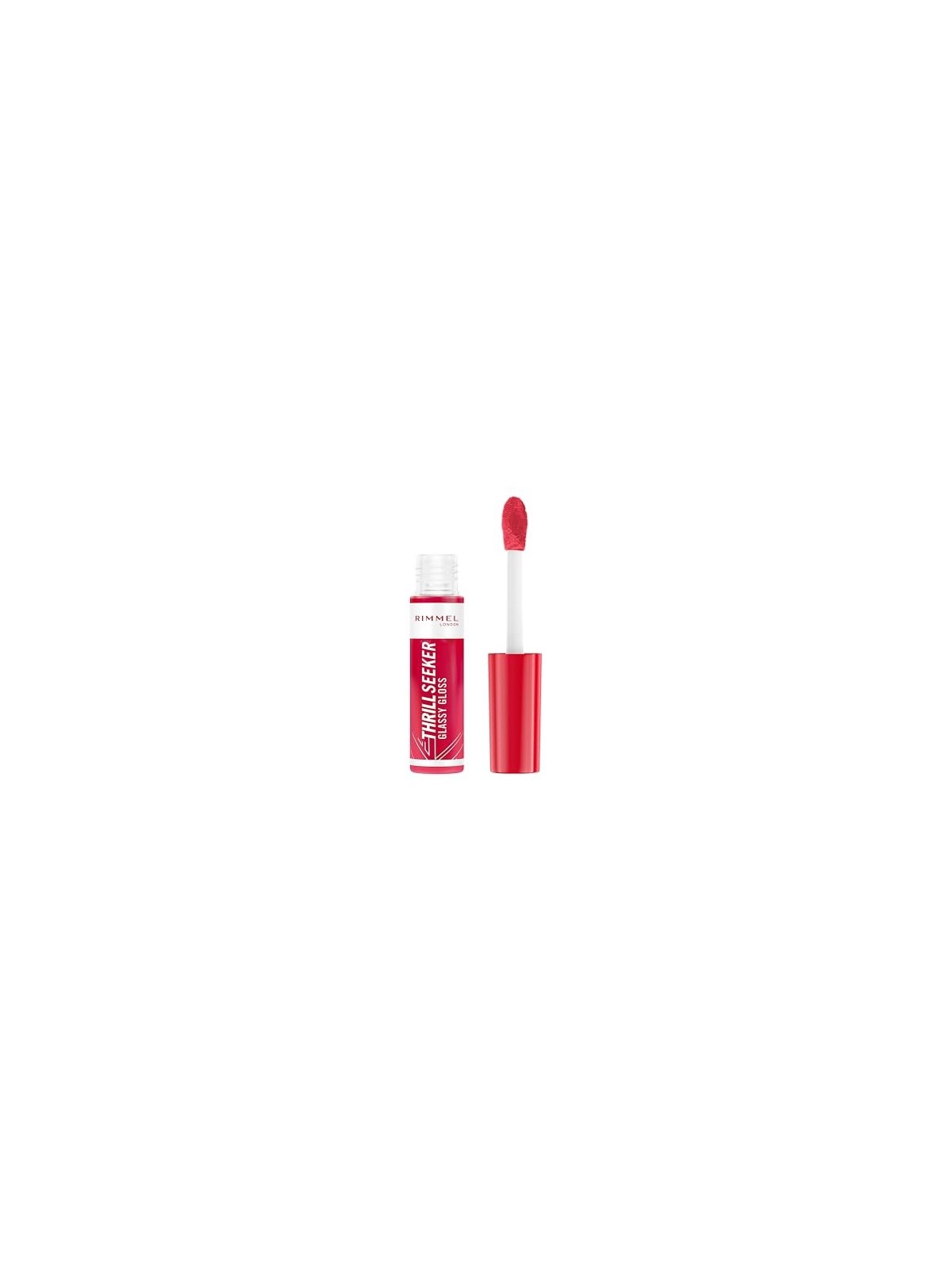 Rimmel Thrill Seeker Glassy Gloss Lucidalabbra idratante 11 ml donna 350 Pink To The Berry