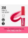 Rimmel Thrill Seeker Glassy Gloss Lucidalabbra idratante 11 ml donna 350 Pink To The Berry