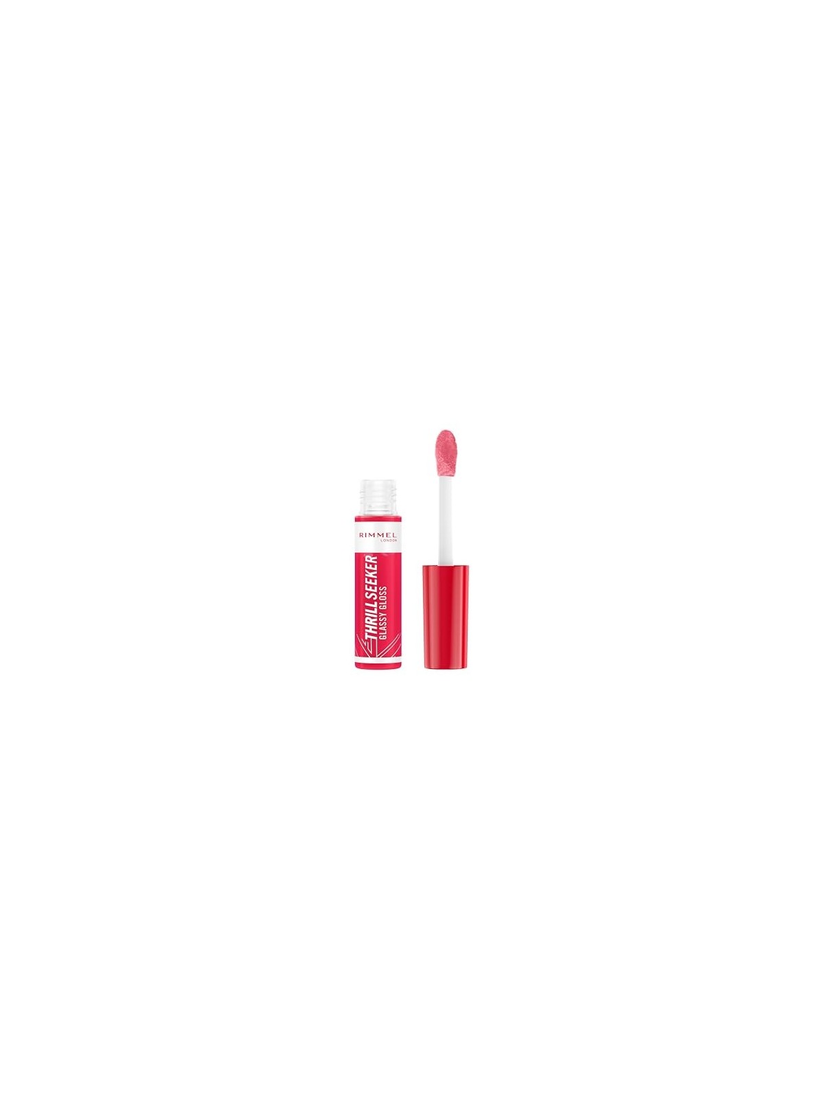 Rimmel Thrill Seeker Glassy Gloss Lucidalabbra idratante 11 ml donna 600 Berry Glace