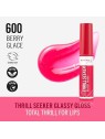 Rimmel Thrill Seeker Glassy Gloss Lucidalabbra idratante 11 ml donna 600 Berry Glace