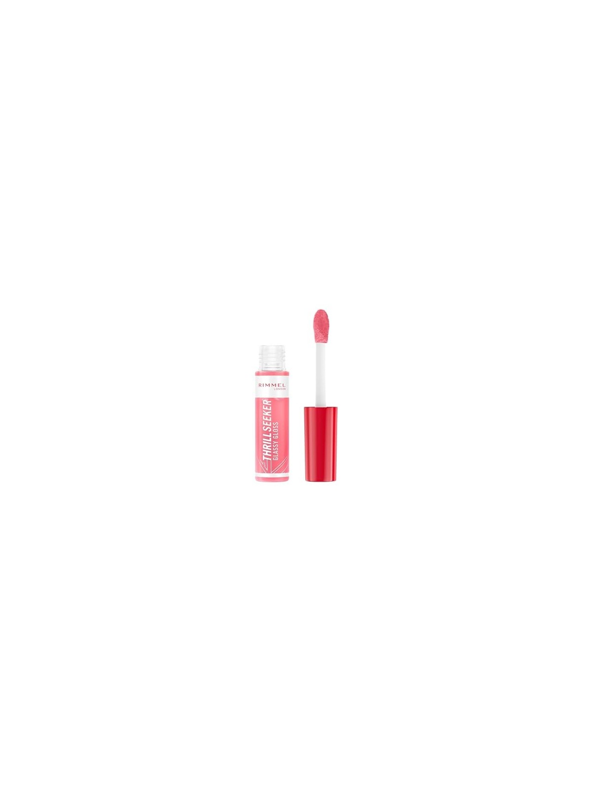 Rimmel Thrill Seeker Glassy Gloss Lucidalabbra idratante 11 ml donna 500 Pine To The Apple