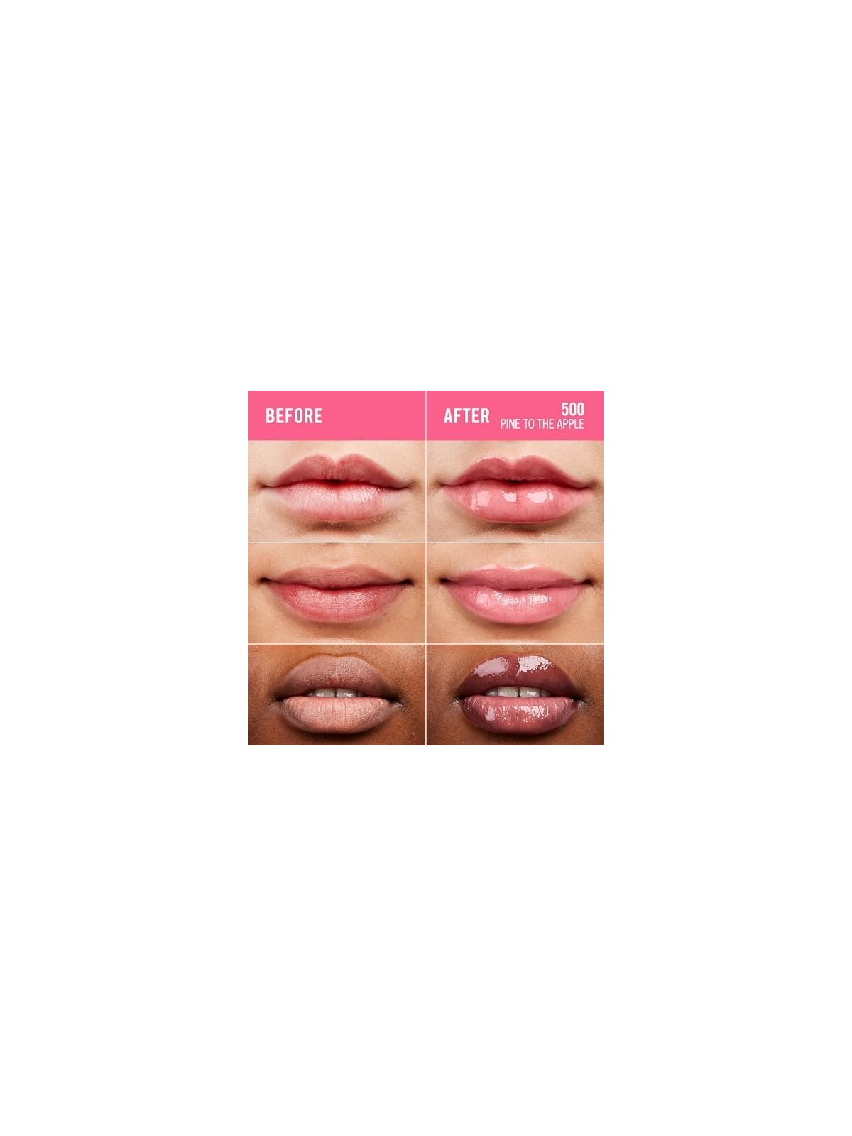 Rimmel Thrill Seeker Glassy Gloss Lucidalabbra idratante 11 ml donna 500 Pine To The Apple