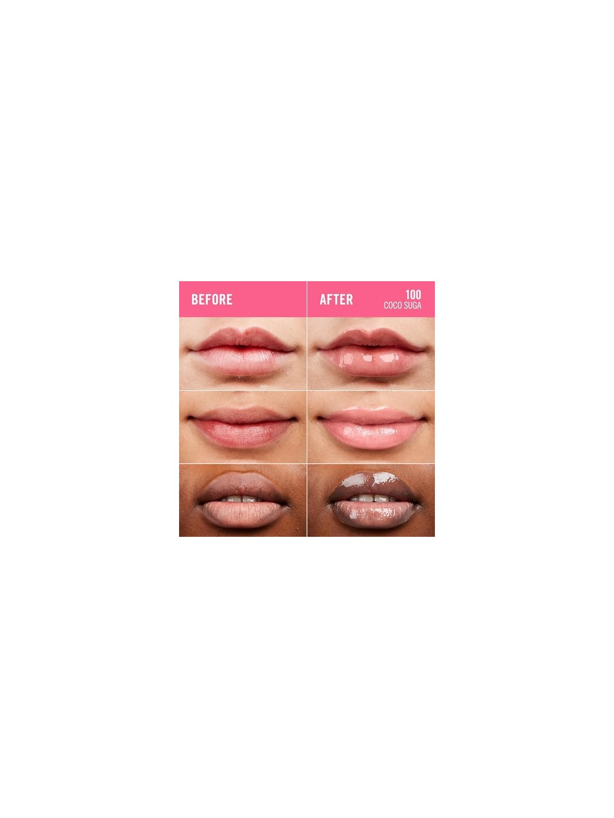 Rimmel Thrill Seeker Glassy Gloss Lucidalabbra idratante 11 ml donna 100 Coco Suga