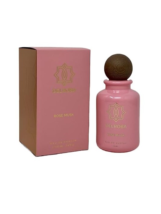 Delroba eau de parfum rosa muschio donna 100ml