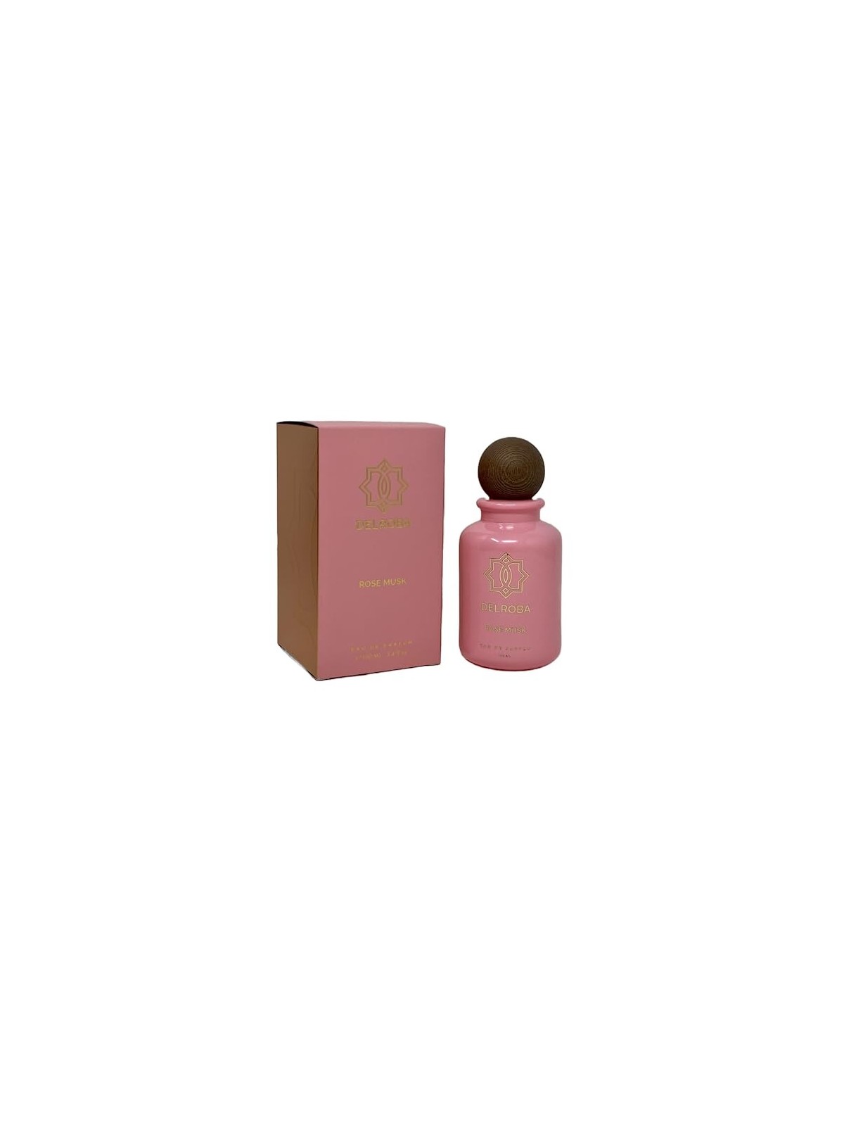 Delroba eau de parfum rosa muschio donna 100ml