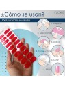 Nooves GEL PELLICOLA PER UNGHIE rosso cremisi premium lusso