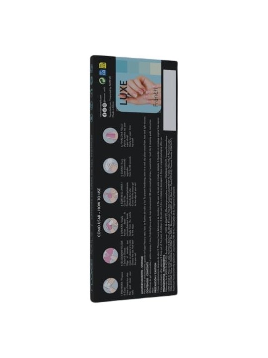 Unghie in gel acque profonde premium lusso colore solido