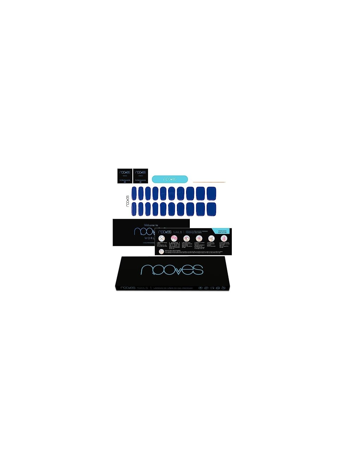 Unghie in gel acque profonde premium lusso colore solido