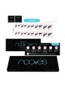 Nooves Lamine per Unghie in Gel Premium Glam Flusso Corrente 20 U unisex