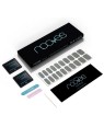 Nooves Lamine per Unghie in Gel Dazzling Diva Premium Glam Glitter Grigio 20 U unisex