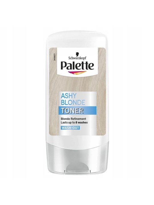 PALETTE Toner Ashy Blonde tonico per capelli biondi effetto cenere 150ml