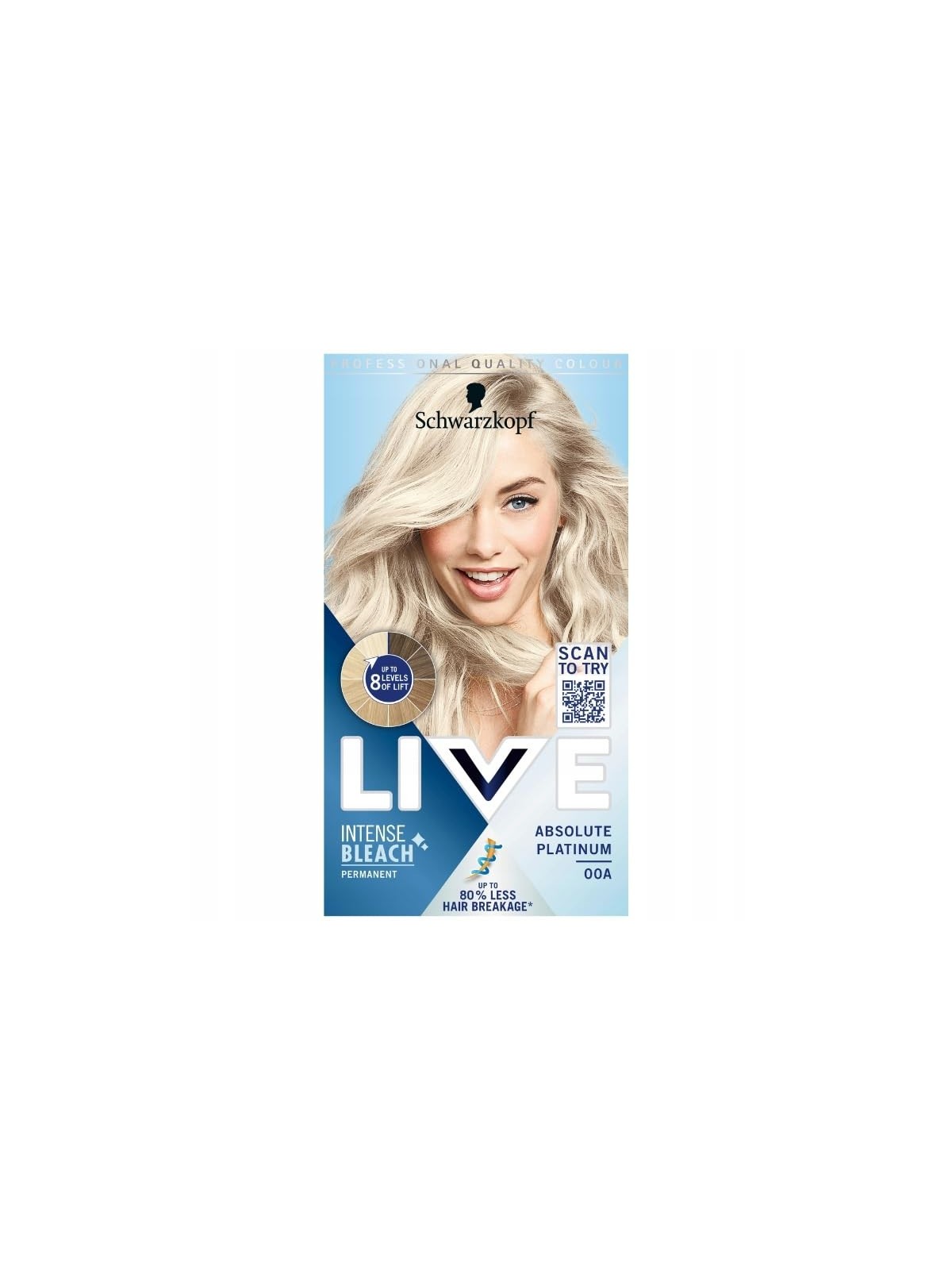 Sbiancante per capelli 00A Platino Assoluto