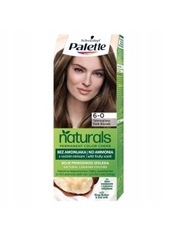 PALETTE Tinta per capelli Permanent Naturals Color Creme con miele e olio di argan 500 60 Biondo scuro