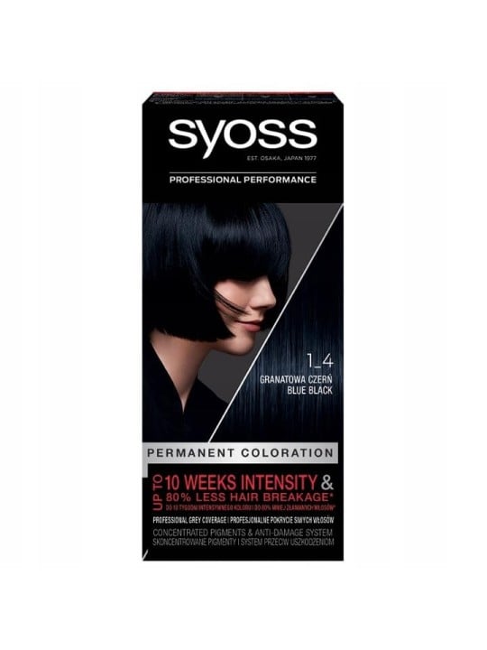 Syoss Prestazioni professionali Colore capelli donna 14 Modroern