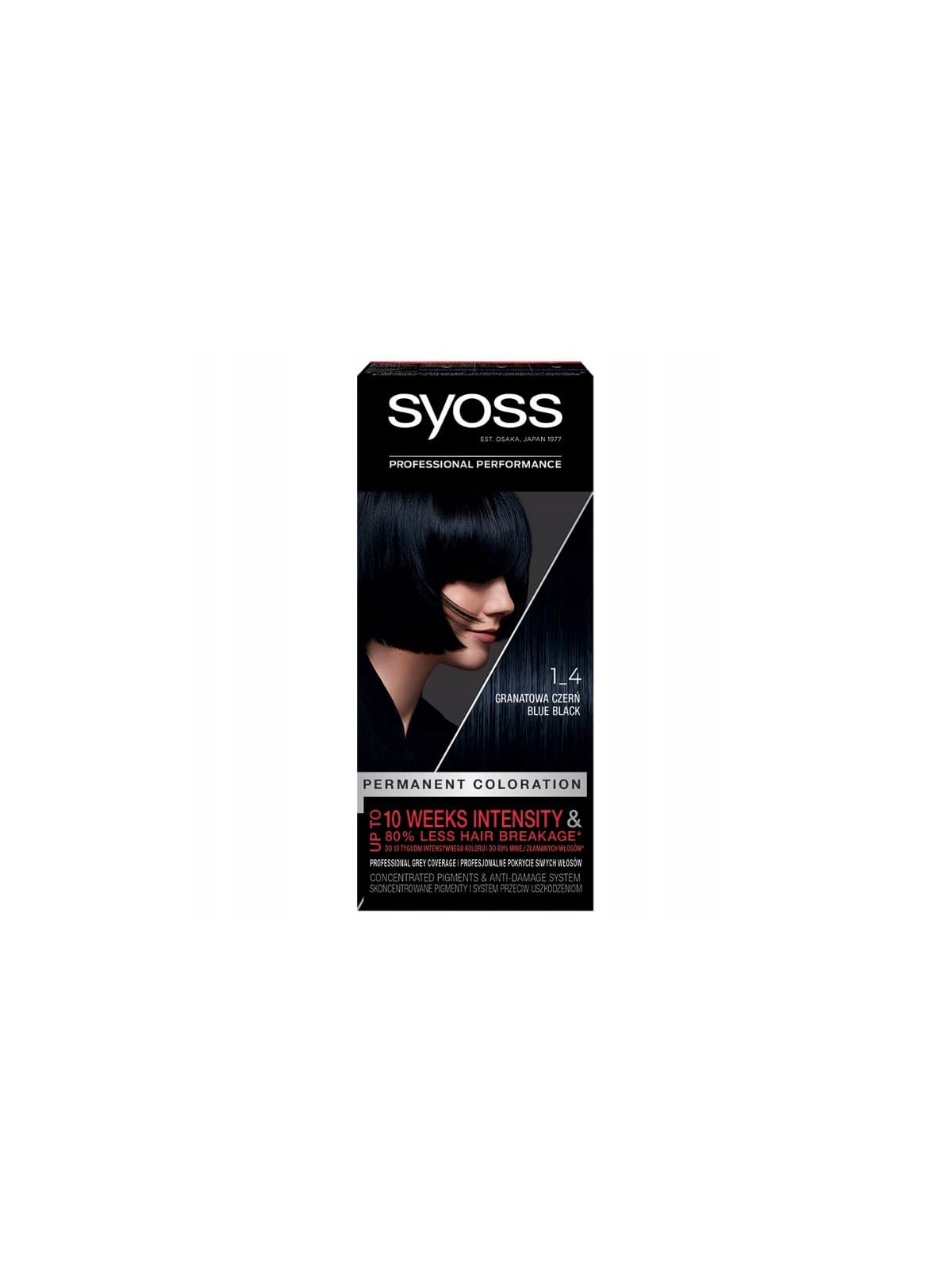 Syoss Prestazioni professionali Colore capelli donna 14 Modroern