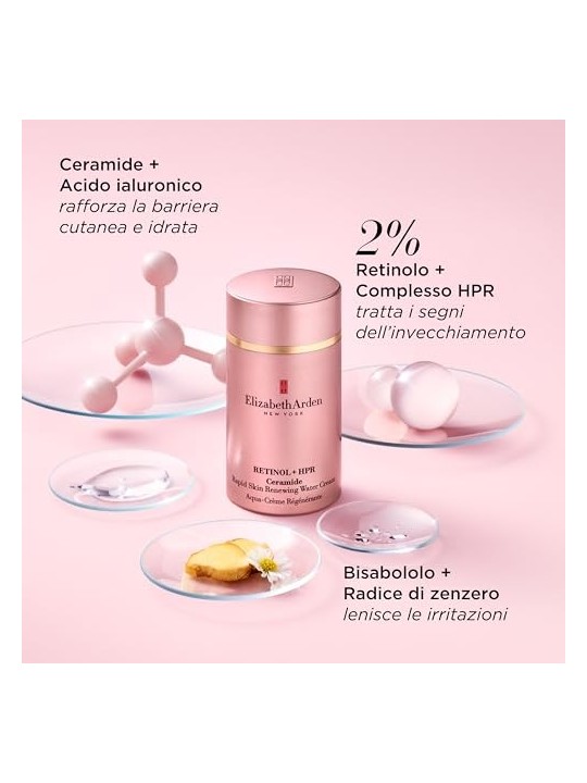 Crema idratante anti-etï¿½ï¿½ con retinolo e ceramide - 50ml