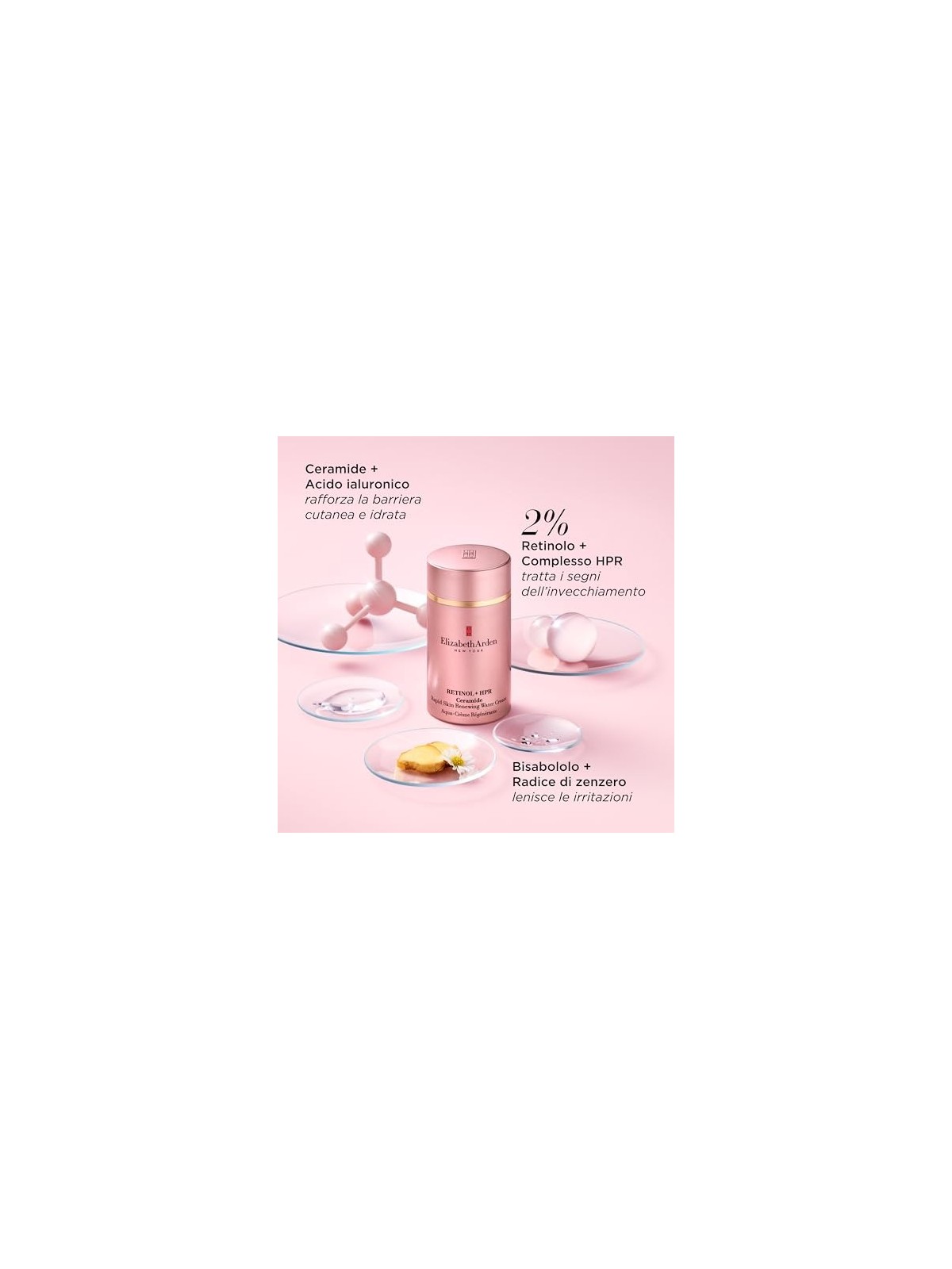 Crema idratante anti-etï¿½ï¿½ con retinolo e ceramide - 50ml
