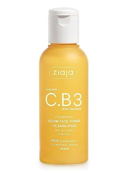 Tonico illuminante viso Ziaja VITAMIN C.B3 NIACINAMIDE 1% 120ml