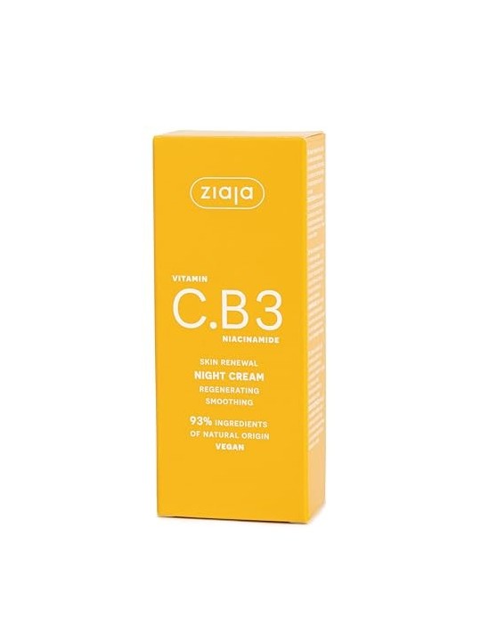 Crema notte rigenerante Ziaja VITAMIN C.B3 NIACINAMIDE 50ml donna