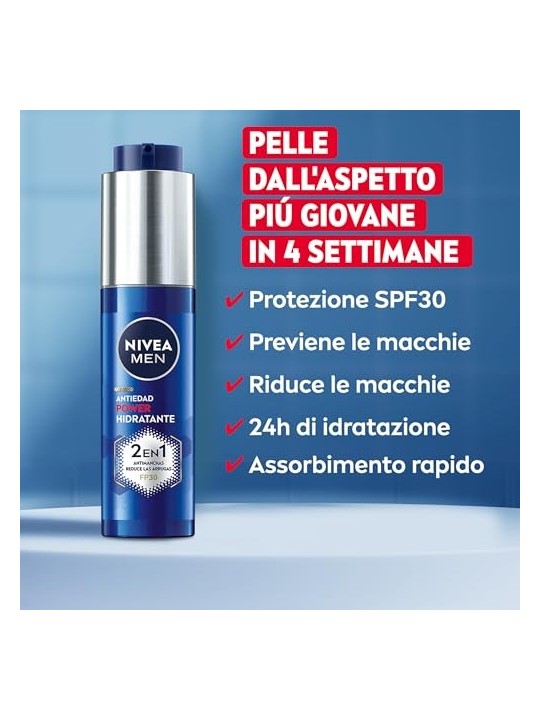 Crema Antietï¿½ï¿½ Idratante Nivea Men SPF30 50ml Unisex