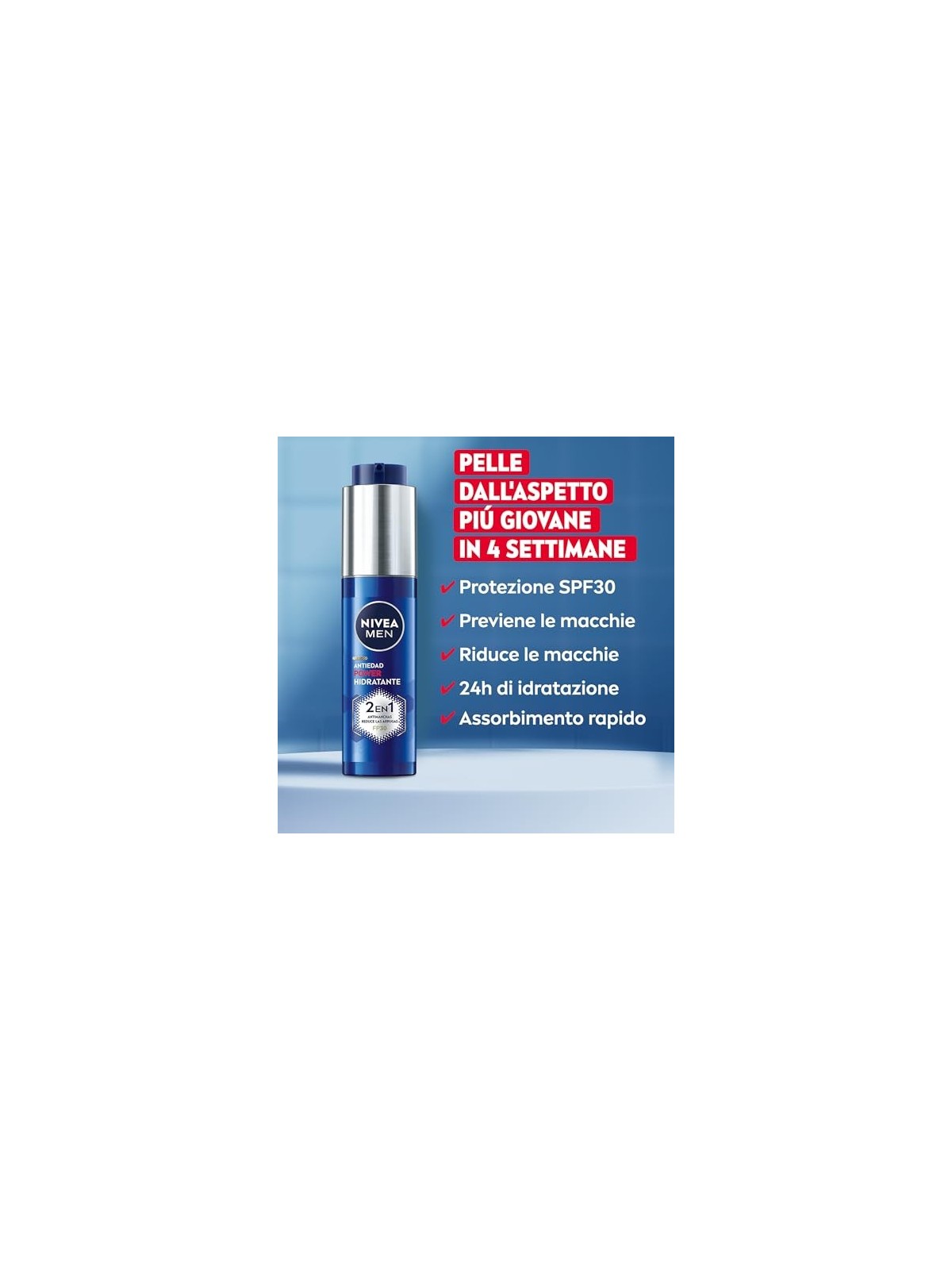 Crema Antietï¿½ï¿½ Idratante Nivea Men SPF30 50ml Unisex