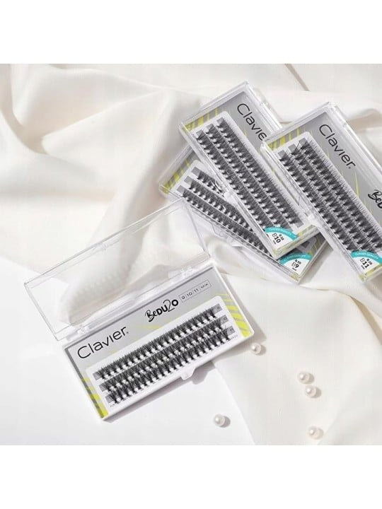CLAVIER BeDU2O Ciglia Doppio Volume 6mm