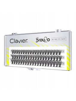 CLAVIER BeDU2O Ciuffi di ciglia Doppio Volume Mix 91011mm