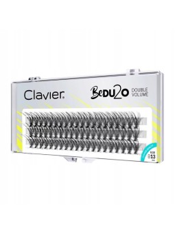 CLAVIER BeDU2O Ciglia Doppio Volume 13mm