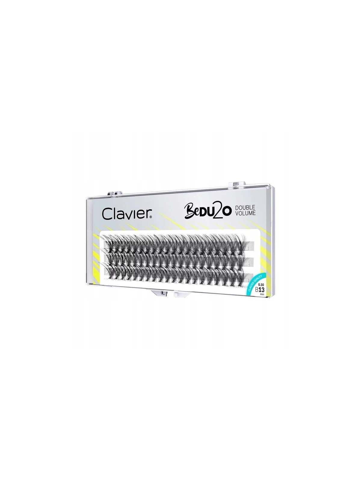 CLAVIER BeDU2O Ciglia Doppio Volume 13mm