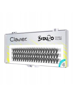 CLAVIER BeDU2O Ciglia Doppio Volume 11mm