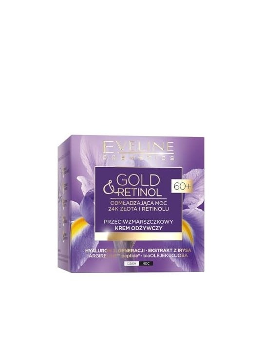Crema rassodante antirughe giorno e notte Gold Retinol 60 50ml