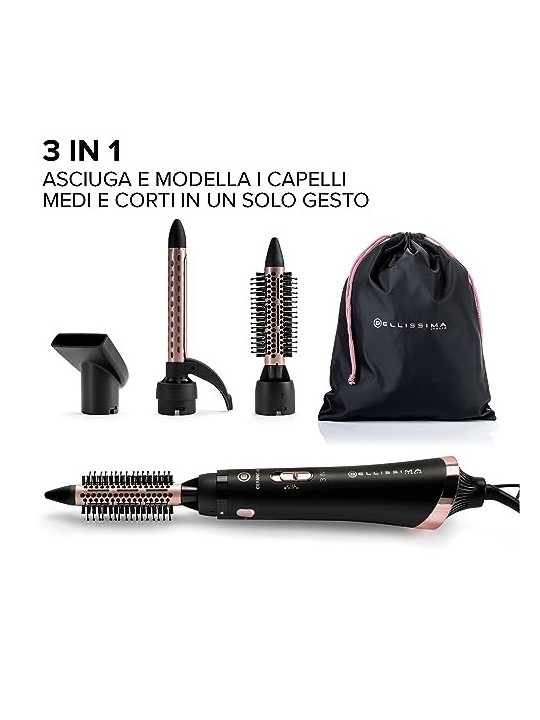 Bellissima Ceramic Air 3 in 1 Ferro arricciacapelli ad aria calda donna