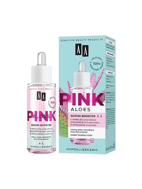 AA Aloes Siero viso rosa 30ml