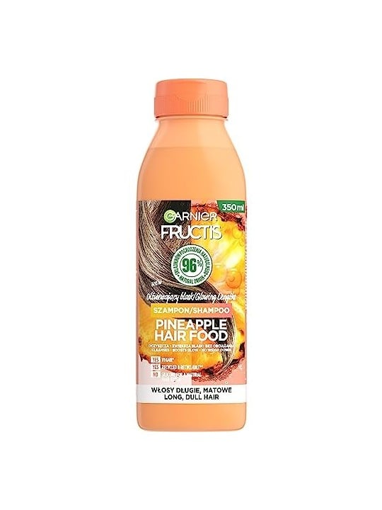 Shampoo all'Ananas per capelli opachi 350ml