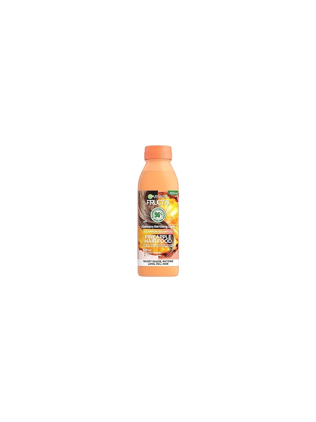 Shampoo all'Ananas per capelli opachi 350ml