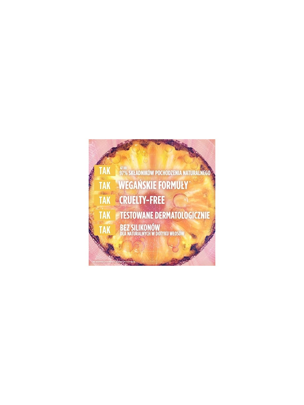 Shampoo all'Ananas per capelli opachi 350ml