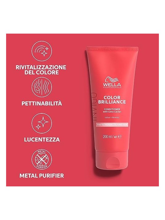 Wella Professionals INVIGO COLOR BRILLIANCE Balsamo per Capelli Fini 1000ml
