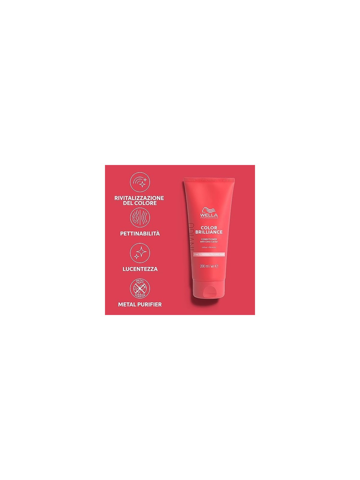Wella Professionals INVIGO COLOR BRILLIANCE Balsamo per Capelli Fini 1000ml