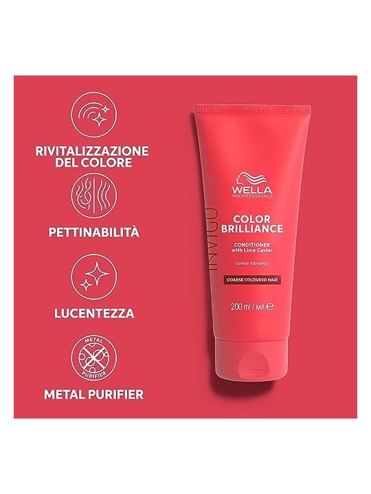 Balsamo Wella Professionals INVIGO COLOR BRILLIANCE per capelli grossi 1000ml