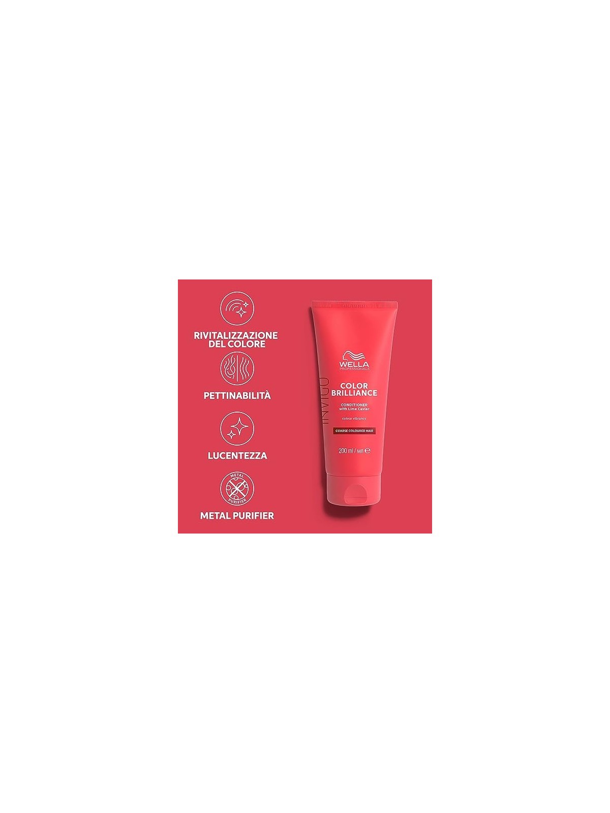 Balsamo Wella Professionals INVIGO COLOR BRILLIANCE per capelli grossi 1000ml