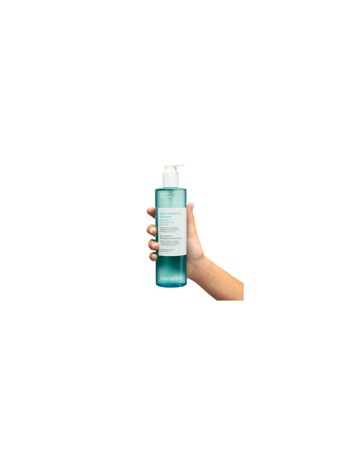 Sensilis PURIFY ESSENTIAL CLEANSER gel detergente 2 x 400ml donna