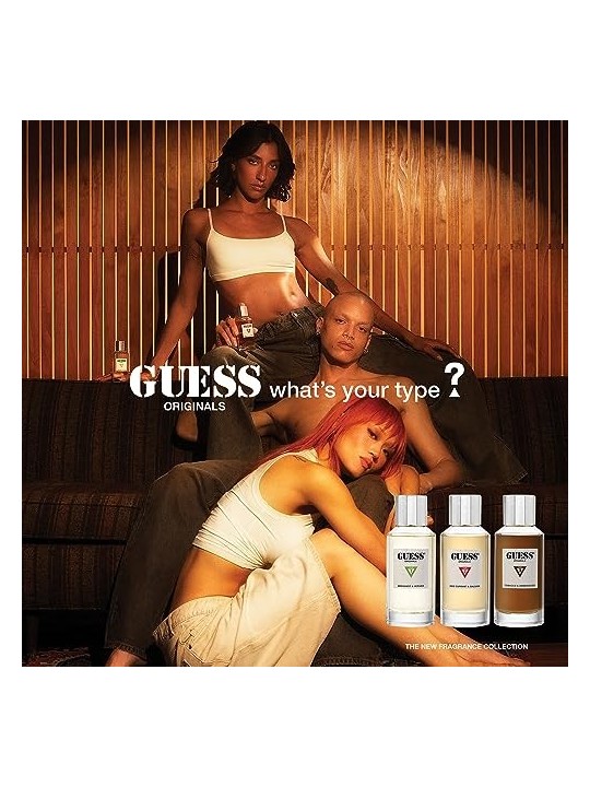 Guess Originali Type 3 Tobacco Amberwood eau de parfum unisex 100ml Guess www.essenzetotalstyle.com 