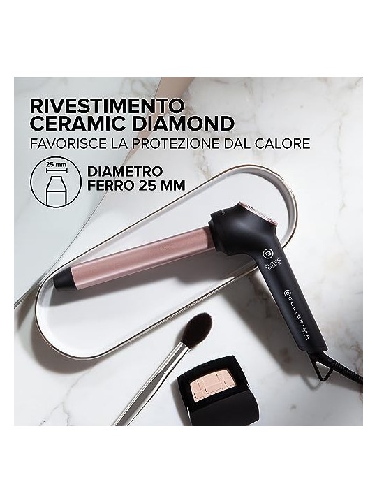 Bellissima Ricci Sublimi 11855 Ferro arricciacapelli per ricci morbidi e definiti donna