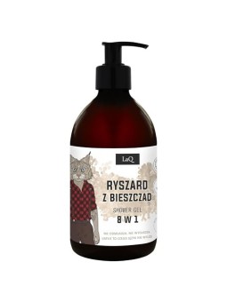 LAQ Ryszard z Bieszczady Shower Gel Gel doccia 8in1 con estratto di tabacco 500ml 