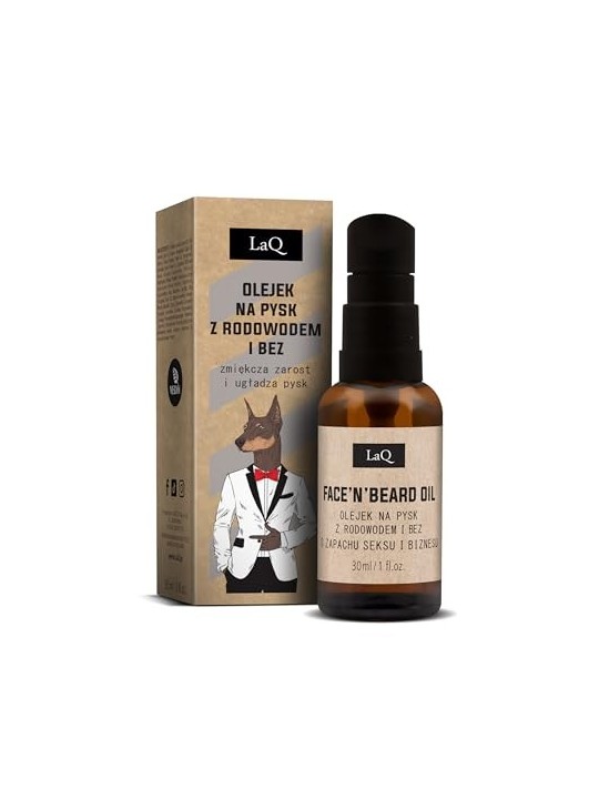 Olio per museruola LAQ con e senza pedigree 30ml